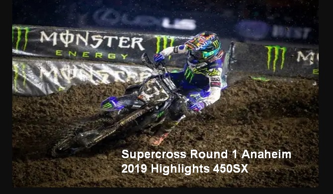 Supercross Round 1 Anaheim 2019 Highlights 450SX
