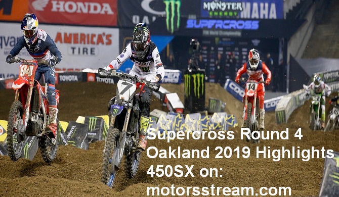 Supercross Round 4 Oakland 2019 Highlights 450SX