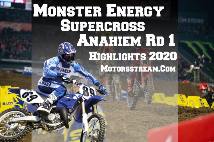AMA Supercross 2020 Anaheim Rd 1 Highlights