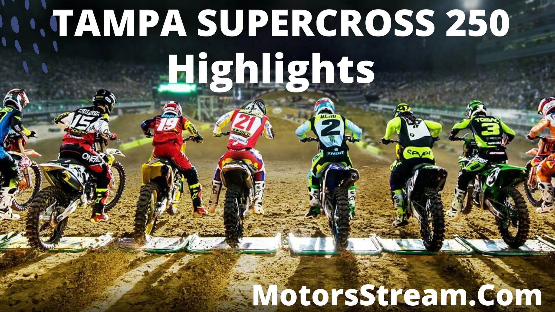 Tampa Supercross 250 Highlights 2020