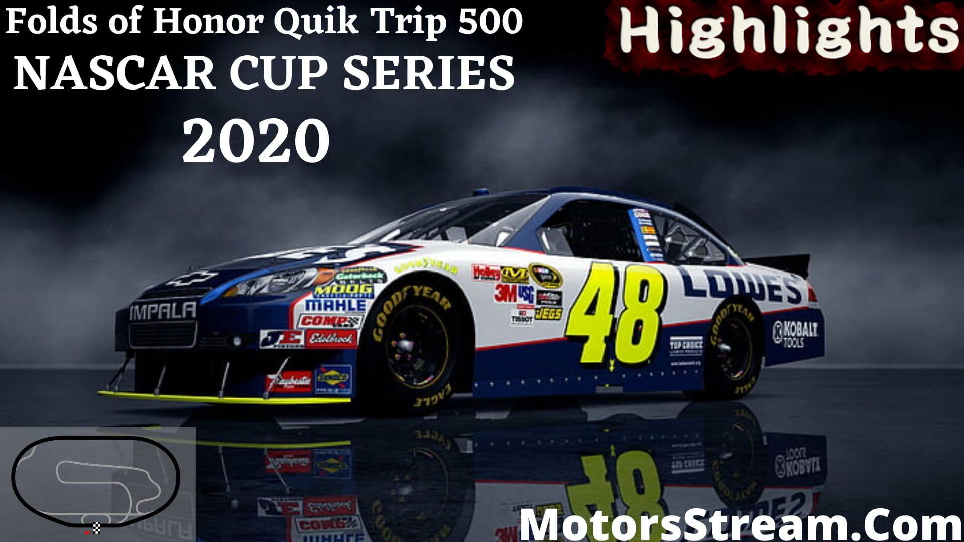 Folds of Honor Quik Trip 500 Highlights 2020 Nascar Cup
