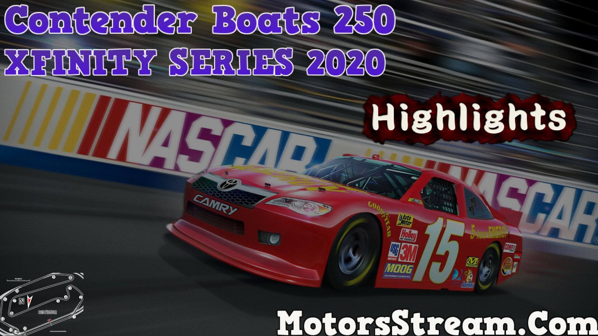 Contender Boats 250 Highlights 2020 Xfinity Series