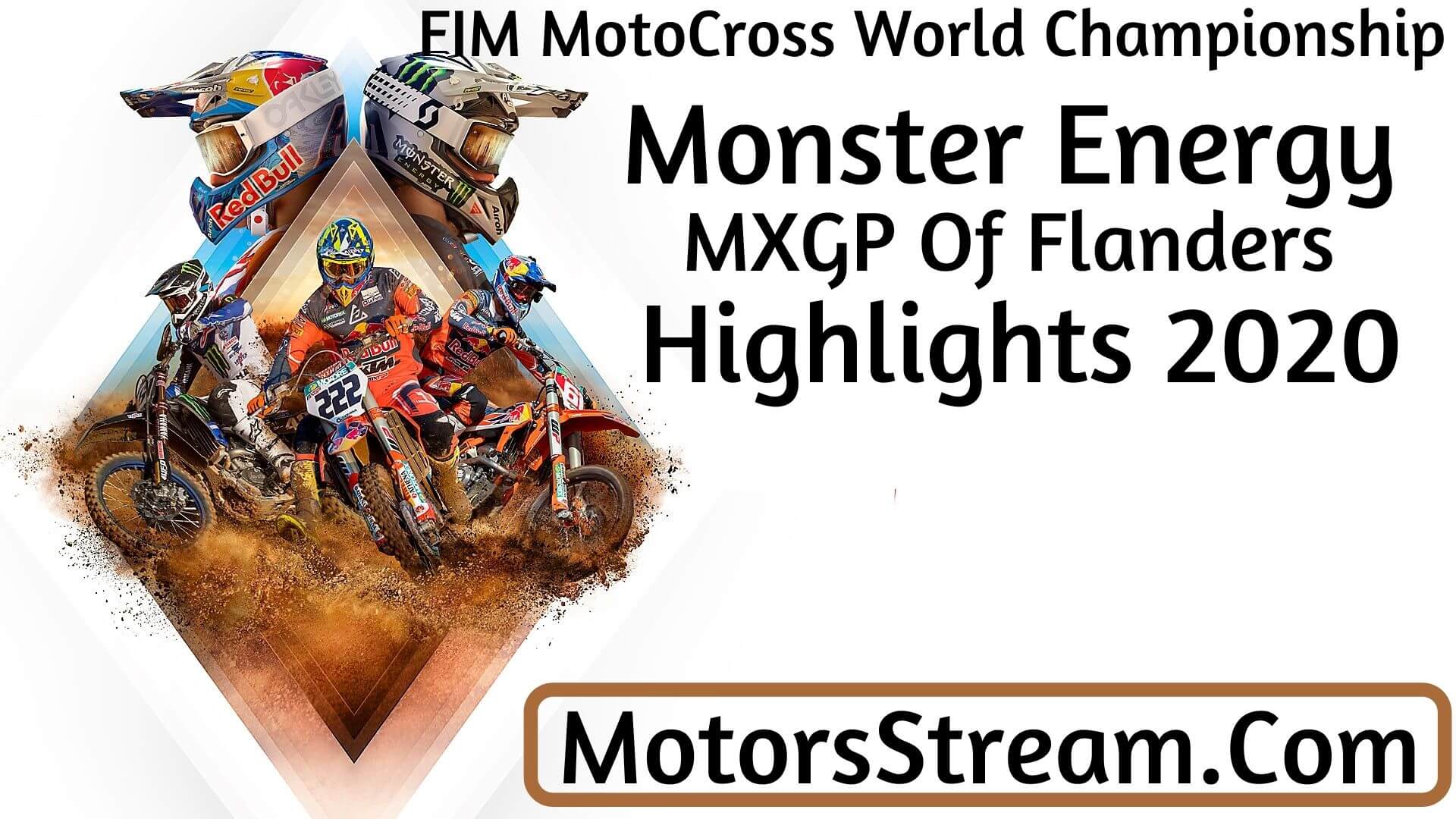 Monster Energy MXGP of Flanders Highlights 2020