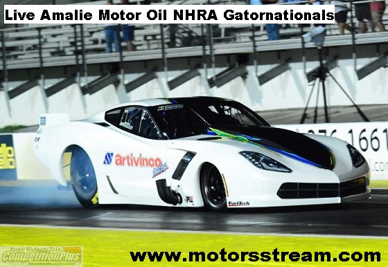 Amalie Motor Oil NHRA Gatornationals Live