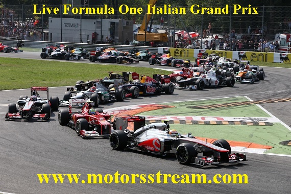 Italian FormulaOne Grand Prix Live