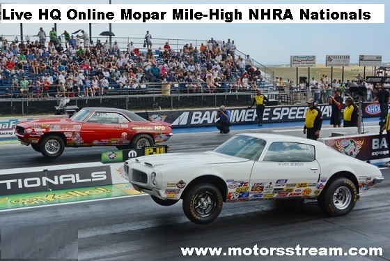Mopar Mile-High NHRA Nationals Live