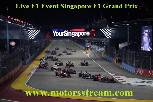 Singapore F1 Grand Prix Live