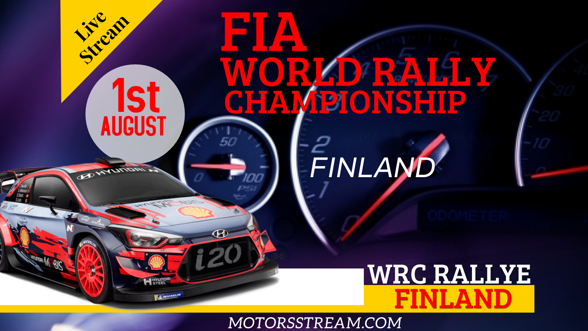 WRC Rally Finland Live Stream