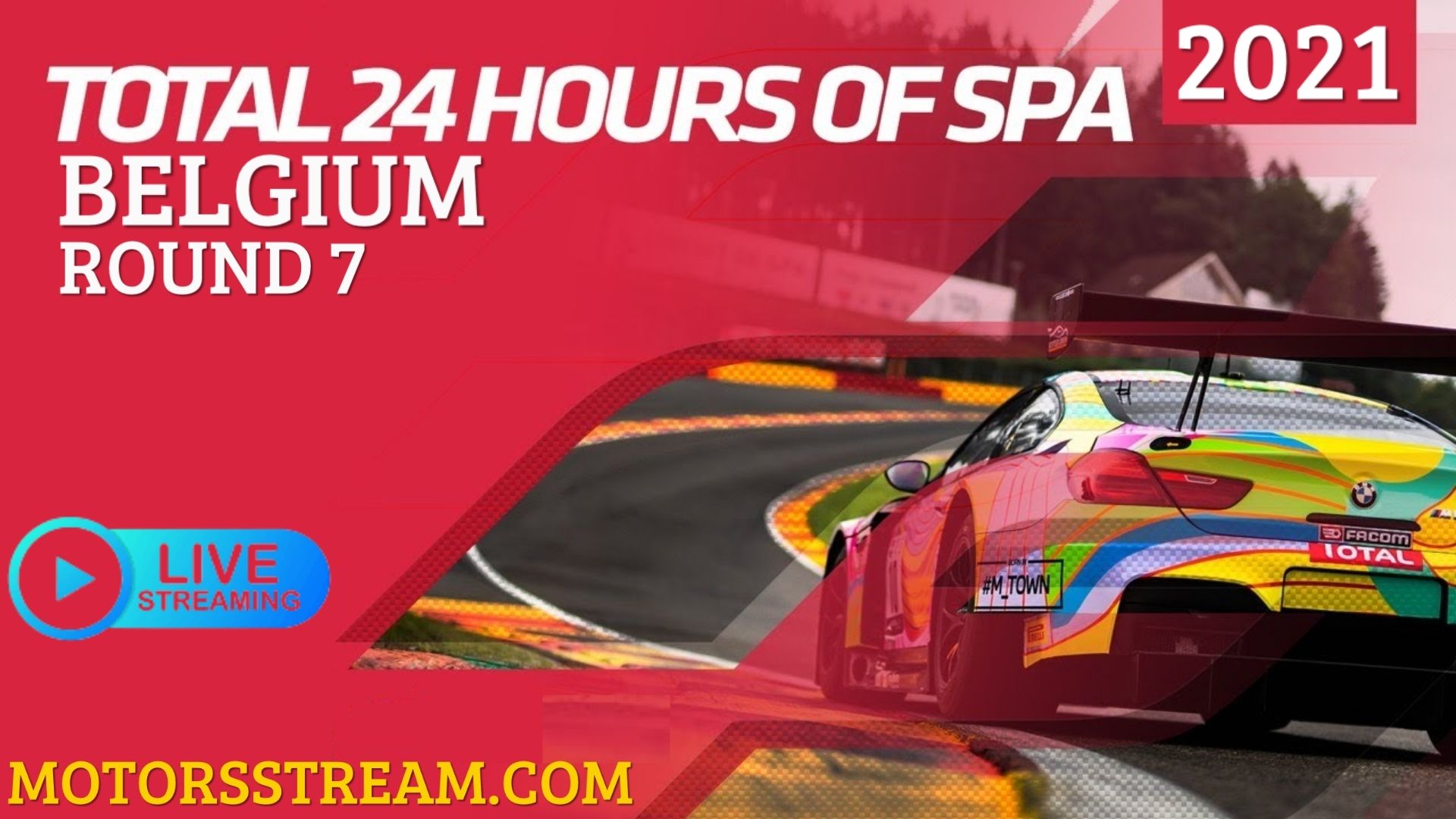 Watch Total 24 Hours Of Spa Blancpain Endurance 2018