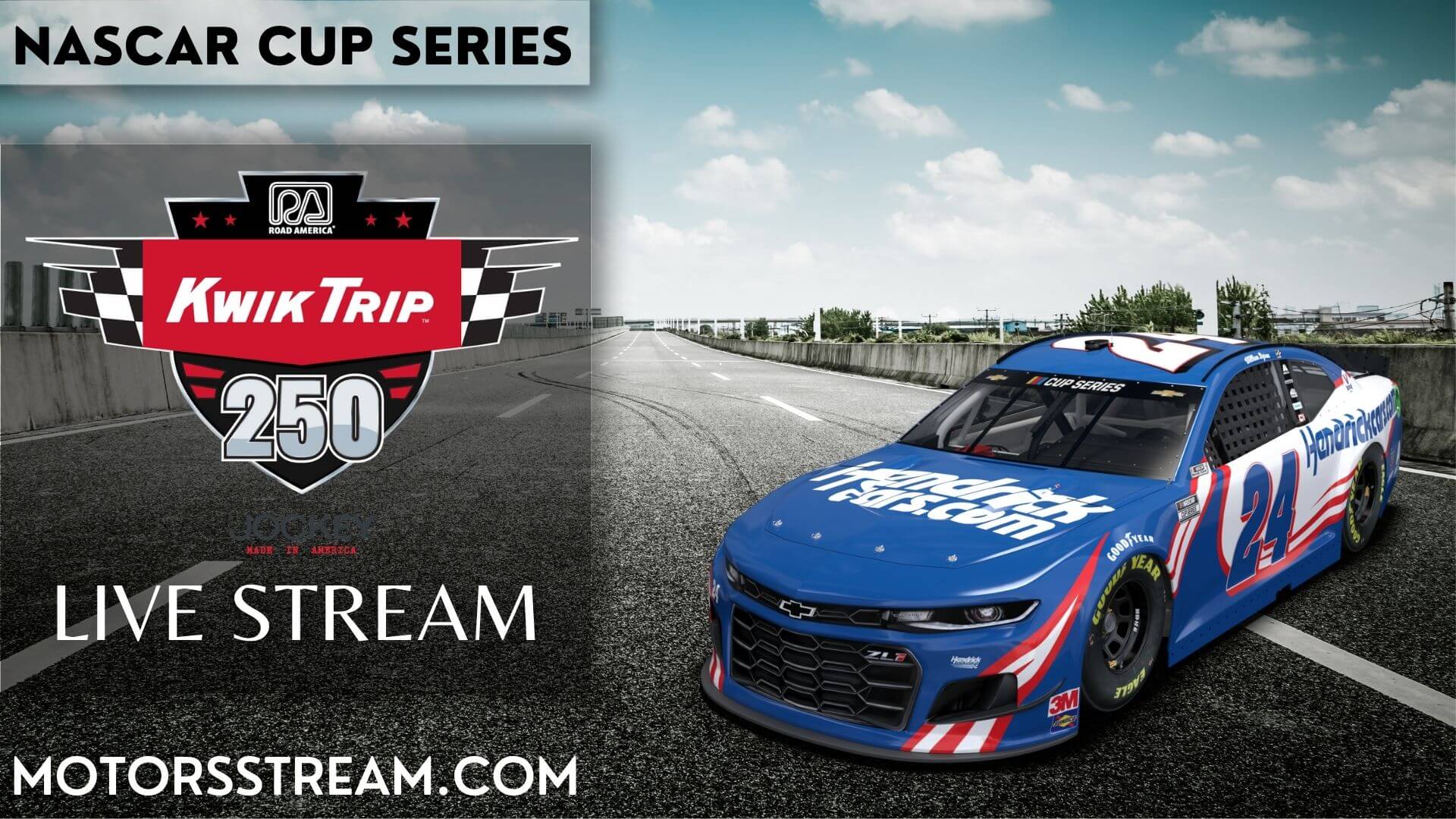 Watch NASCAR Cup Series At Road America Live