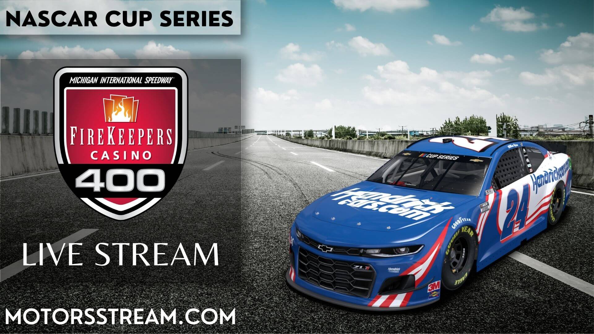 FireKeepers Casino 400 Live Stream NASCAR Cup 2019