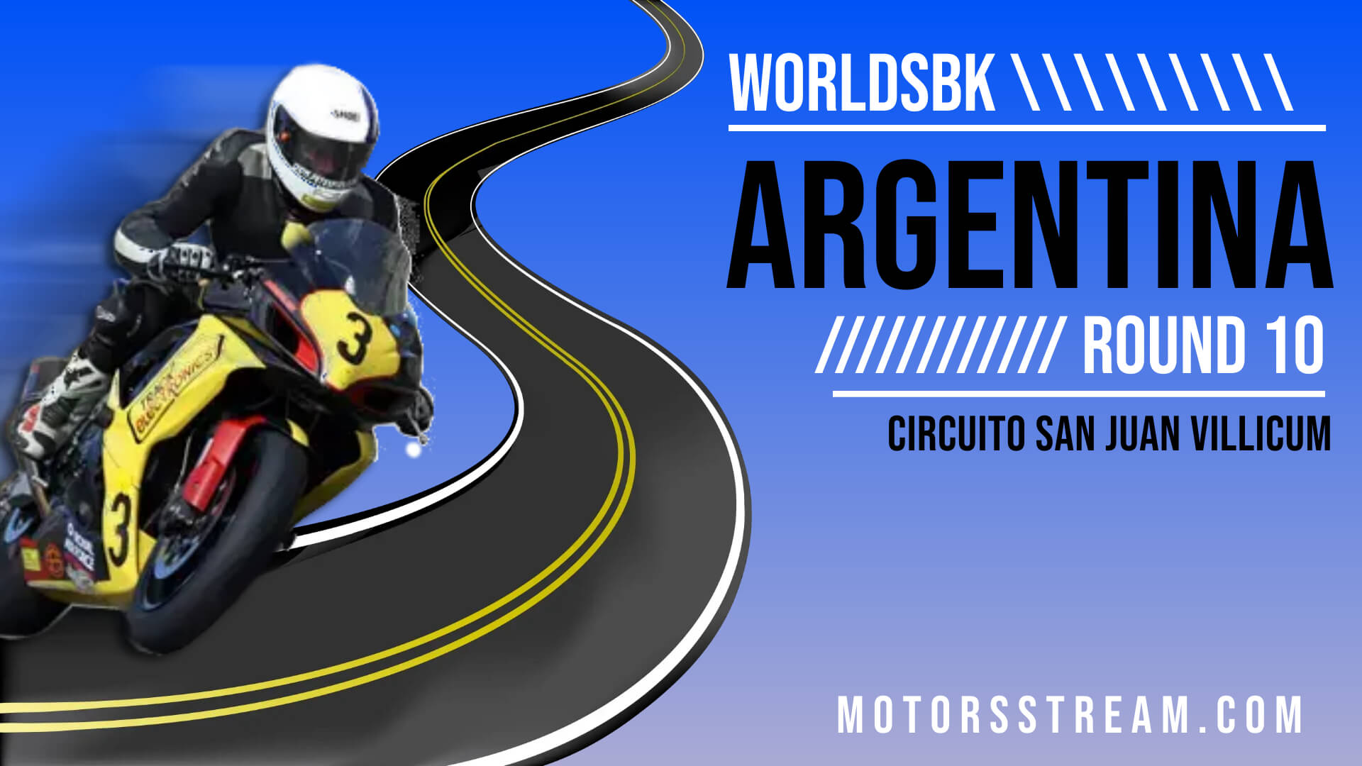 Argentina WSBK Round 12 Live Stream