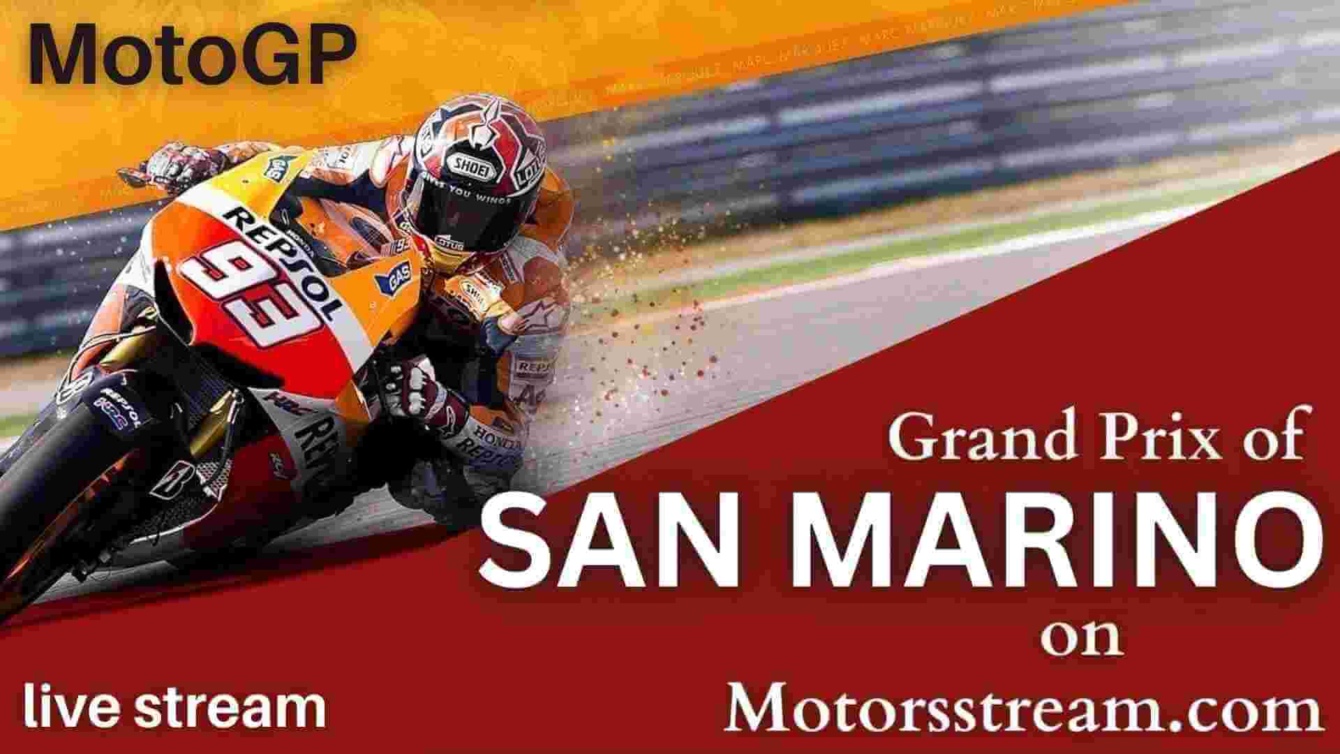 Live San Marino MotoGP