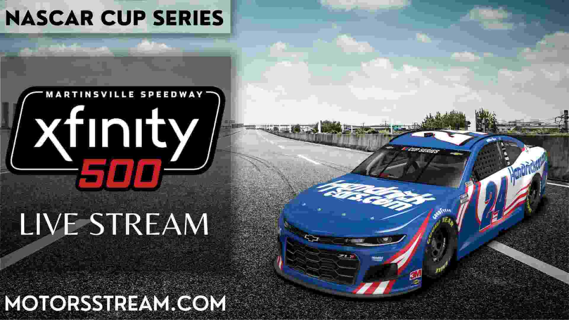 NASCAR Cup Xfinity 500 Martinsville Live Stream