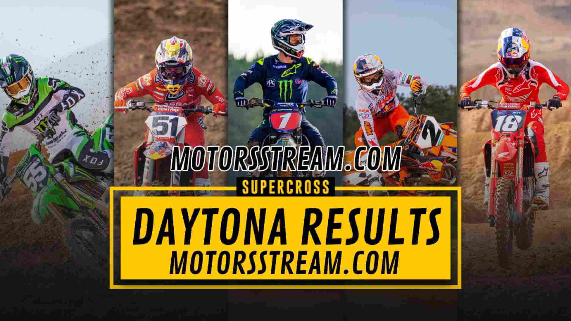 2017 Daytona Supercross Bike Race Results