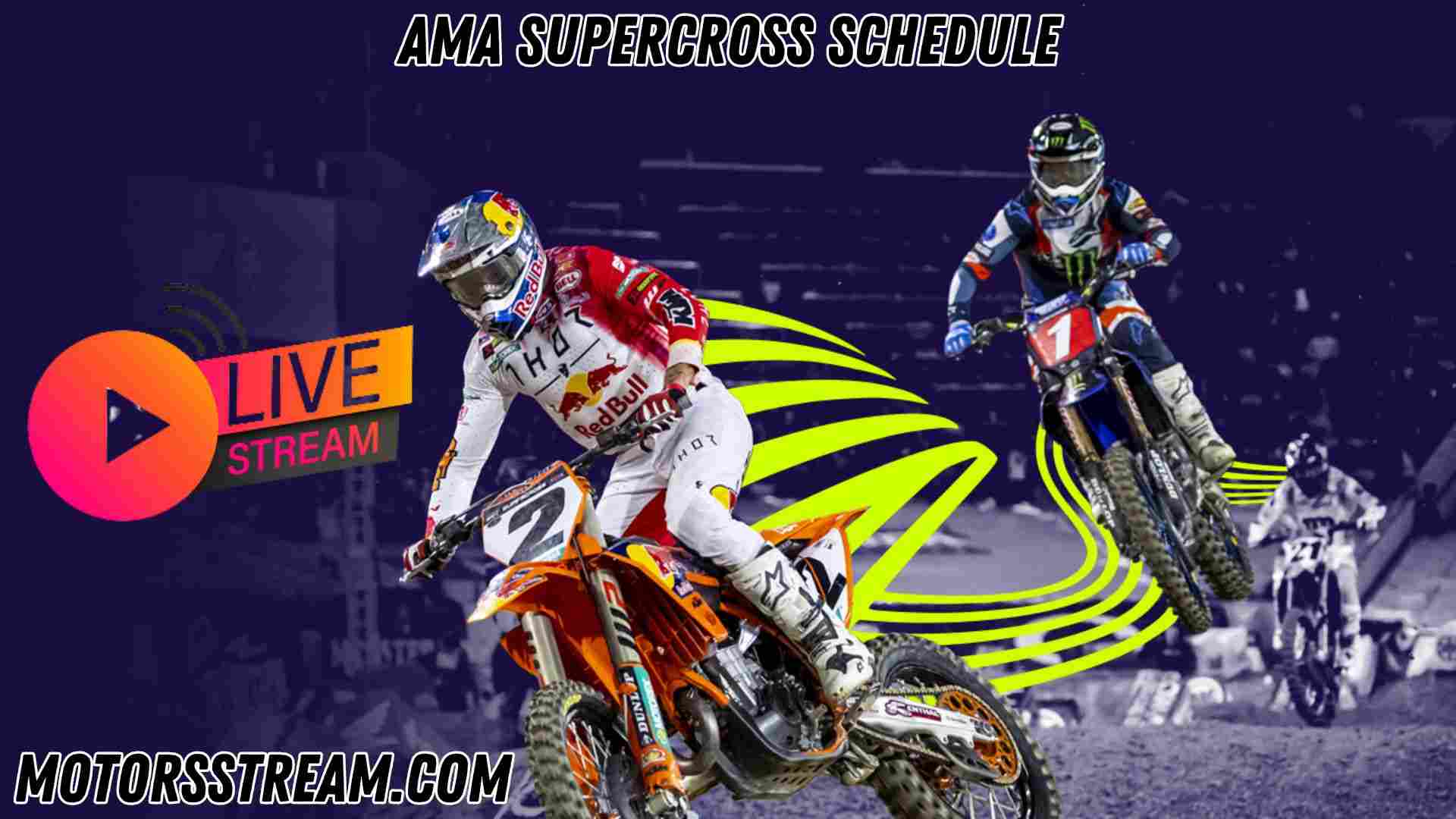 2018 Monster Energy Supercross Schedule