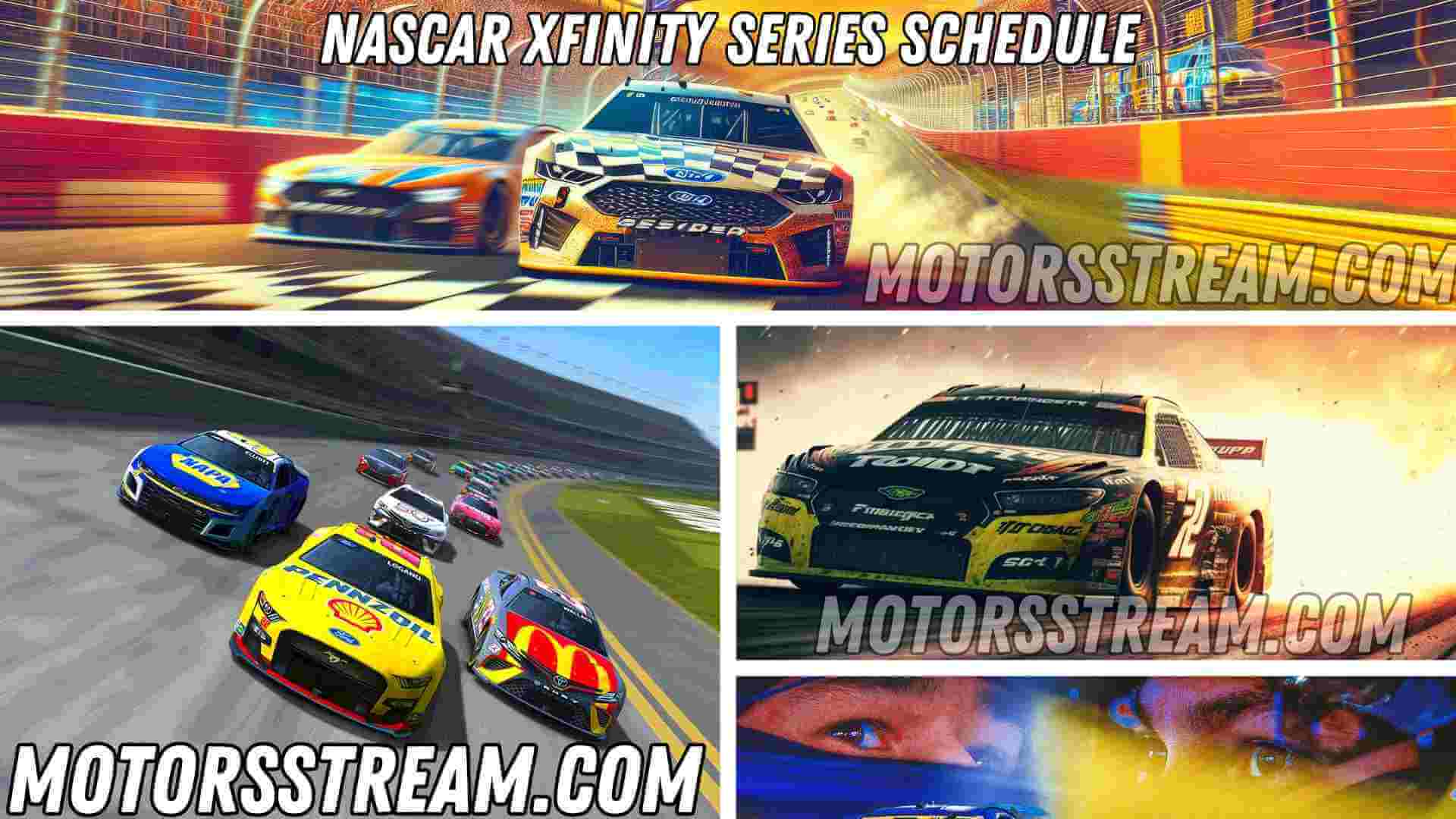 NASCAR Xfinity Series Schedule 2021 Live Stream