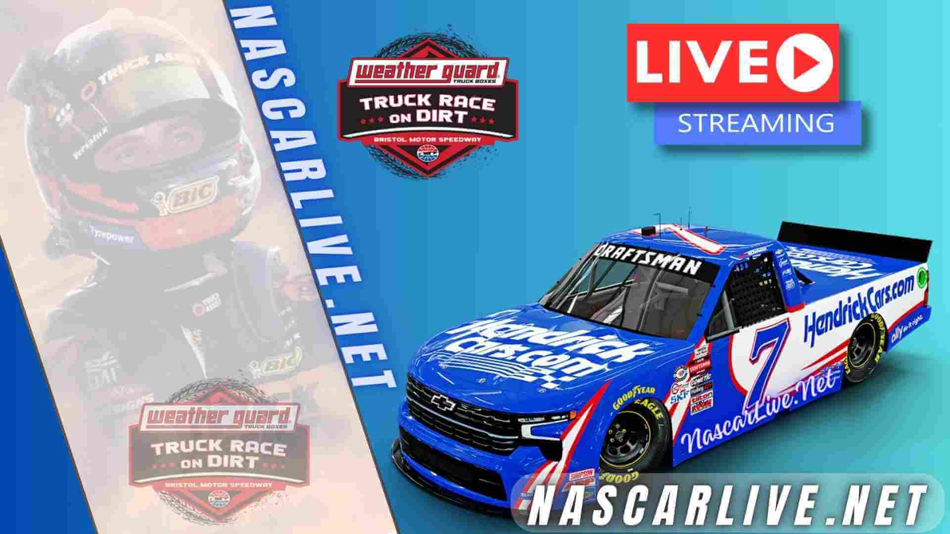 Pintys Dirt Race NASCAR Truck At Bristol Live Streaming