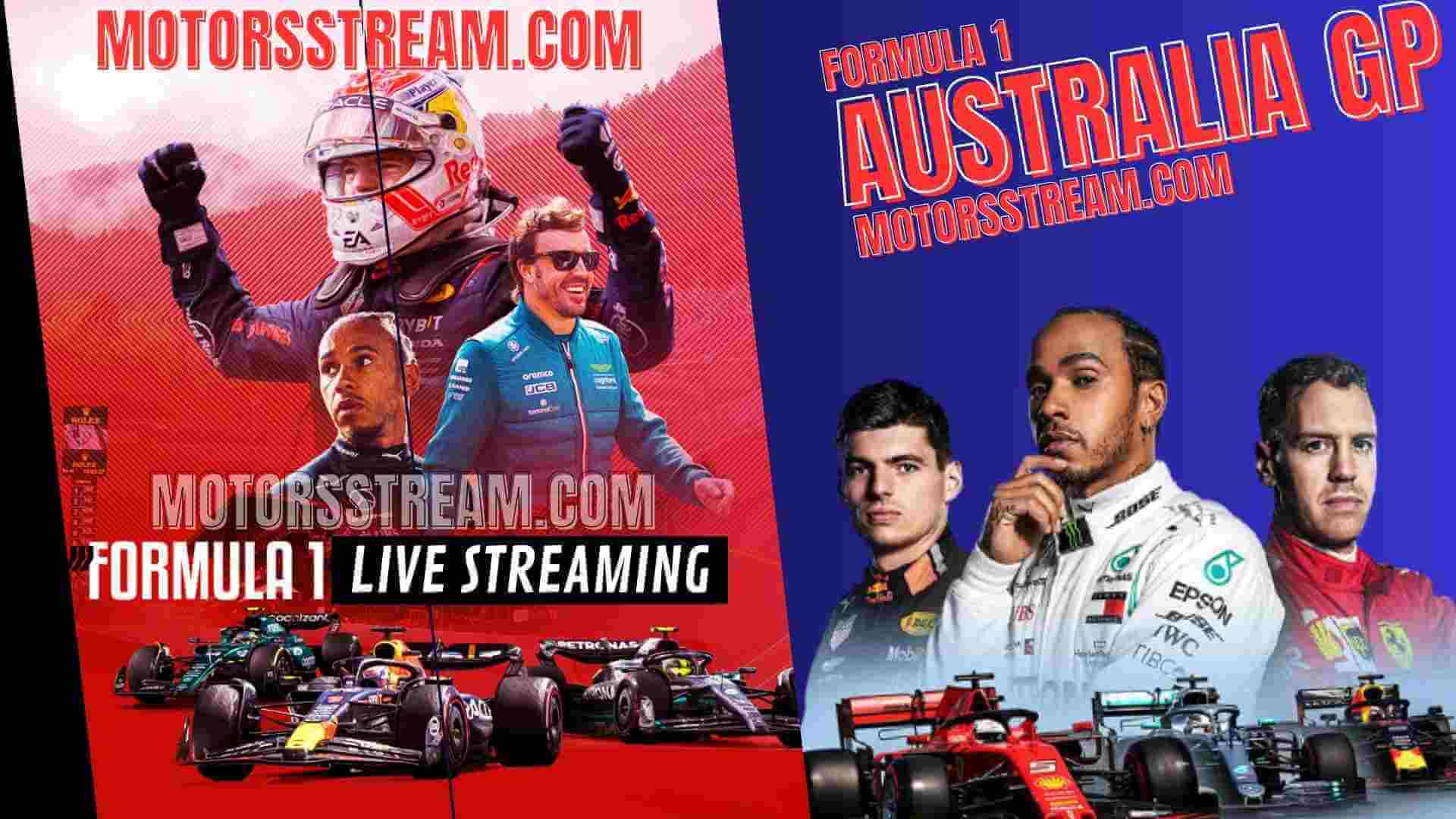 Australian Grand Prix Live Stream Formula 1