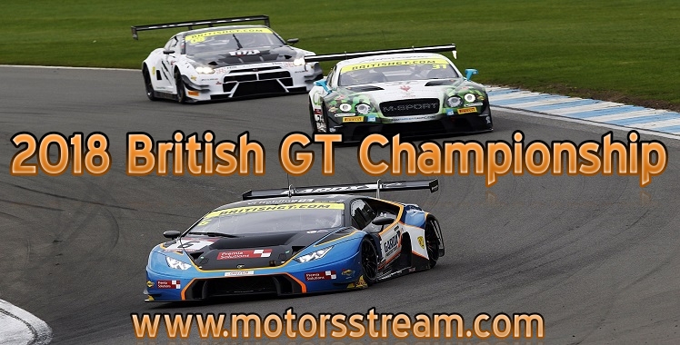 Live streaming British GT Donington