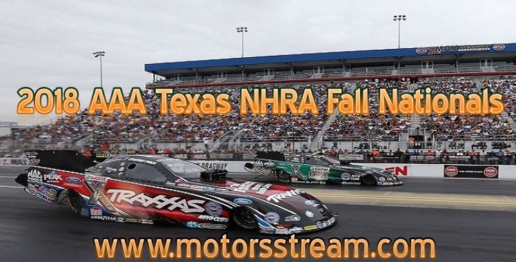 AAA Texas NHRA Fall Nationals Live stream