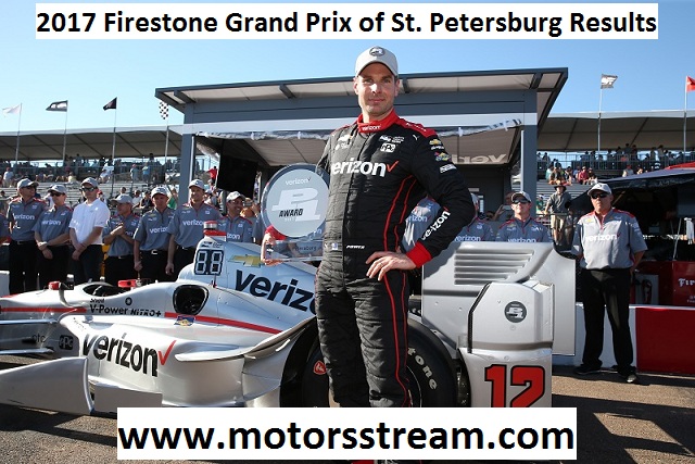 2017 Firestone Grand Prix of St Petersburg Results