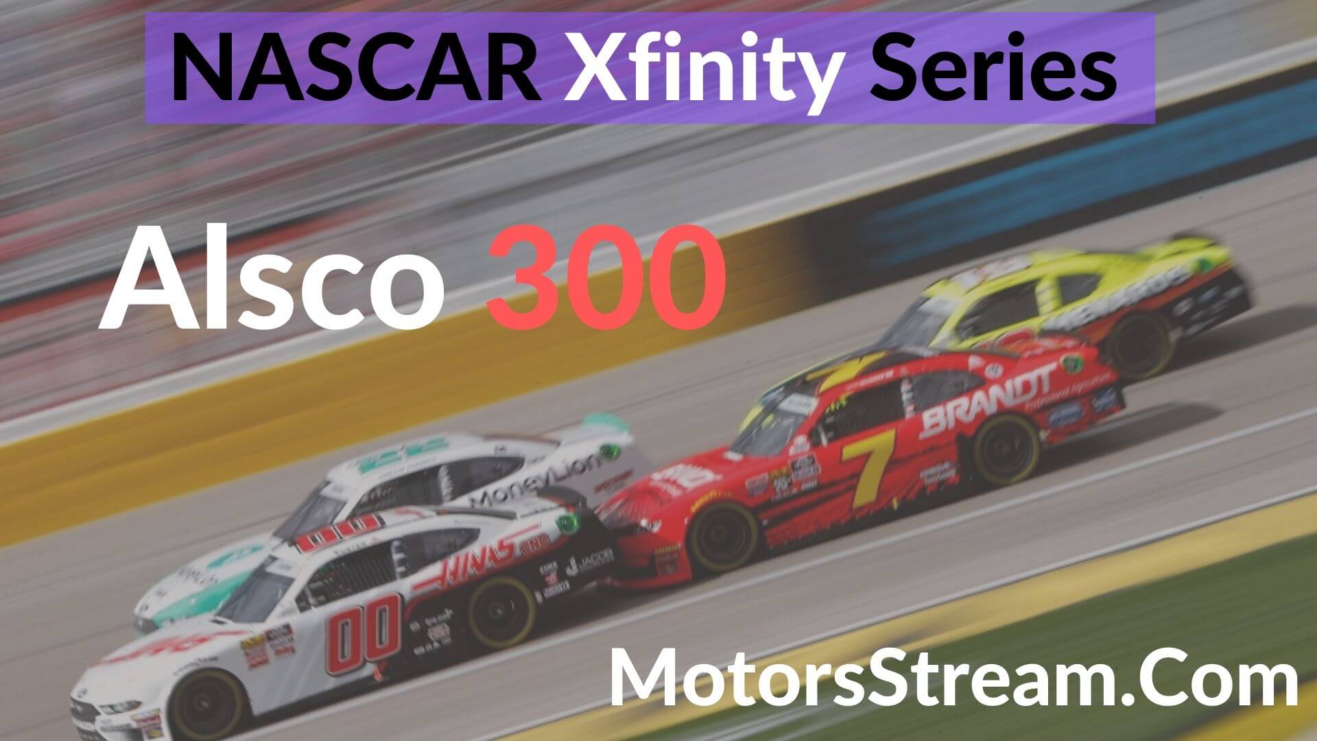 Alsco 300 NASCAR Xfinity Charlotte Live Stream