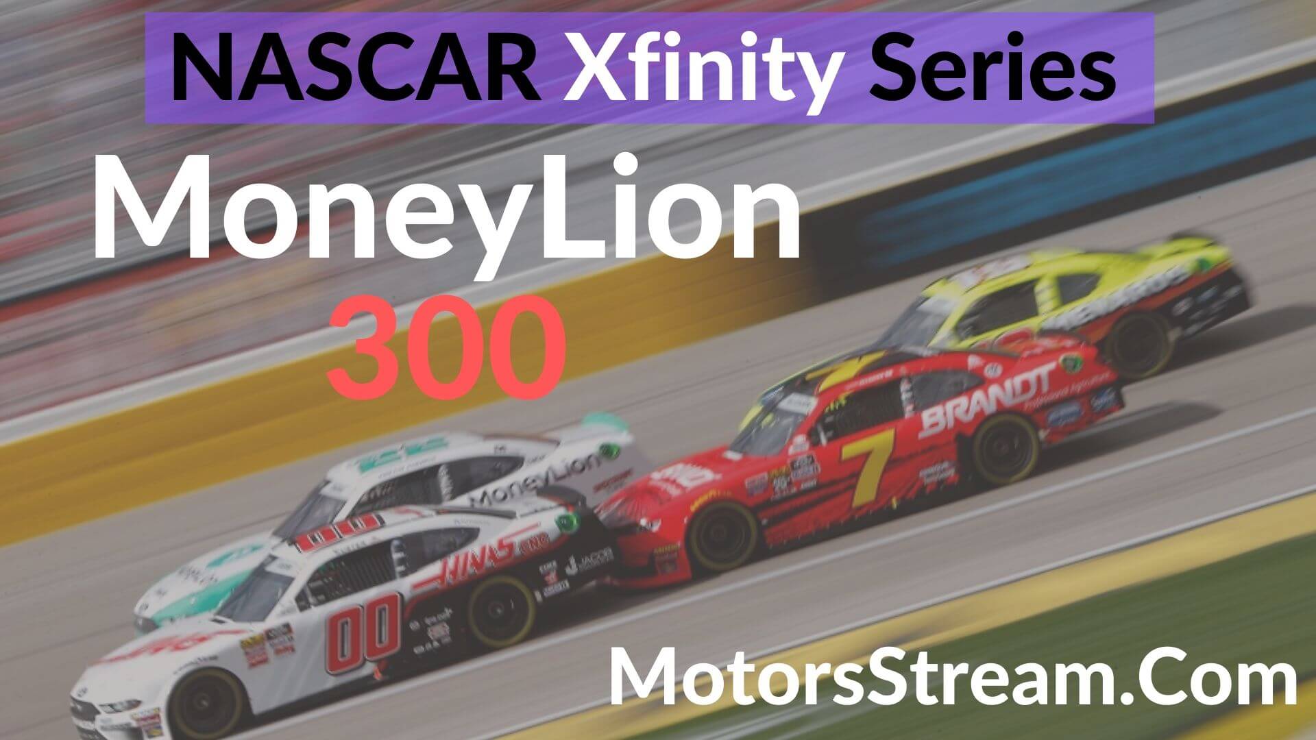 NASCAR Xfinity MoneyLion 300 Talladega 2019 Live Stream