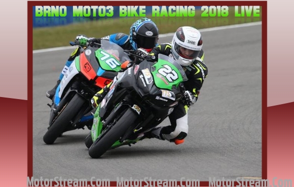 Brno Moto3 Bike Racing 2018 Live Online
