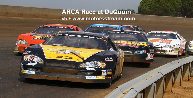 Live ARCA Race at DuQuoin