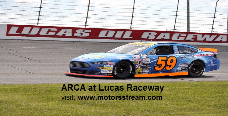 Live ARCA at Lucas Raceway