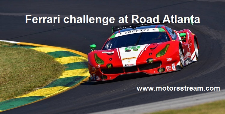 Live Ferrari Challenge Atlanta