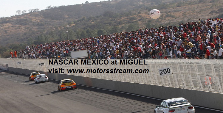 Live NASCAR at Miguel E Abed