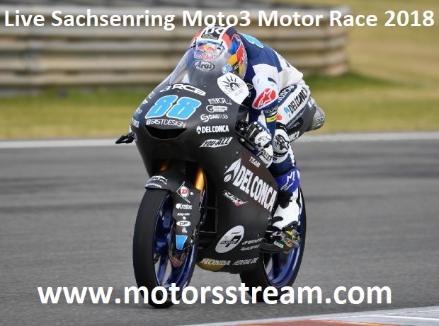 Watch Sachsenring Moto3 Motor Race 2018
