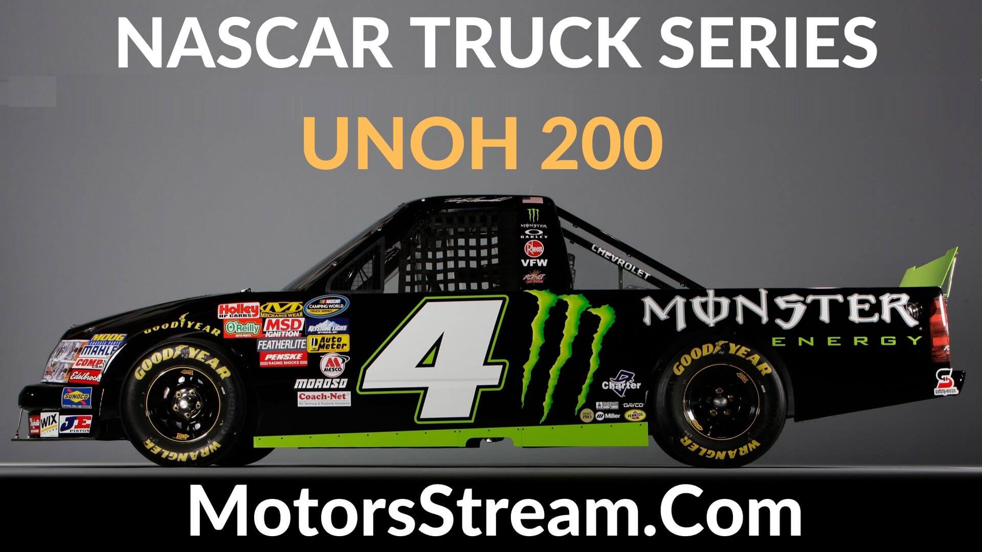 UNOH 200 Live Stream NASCAR Truck Series