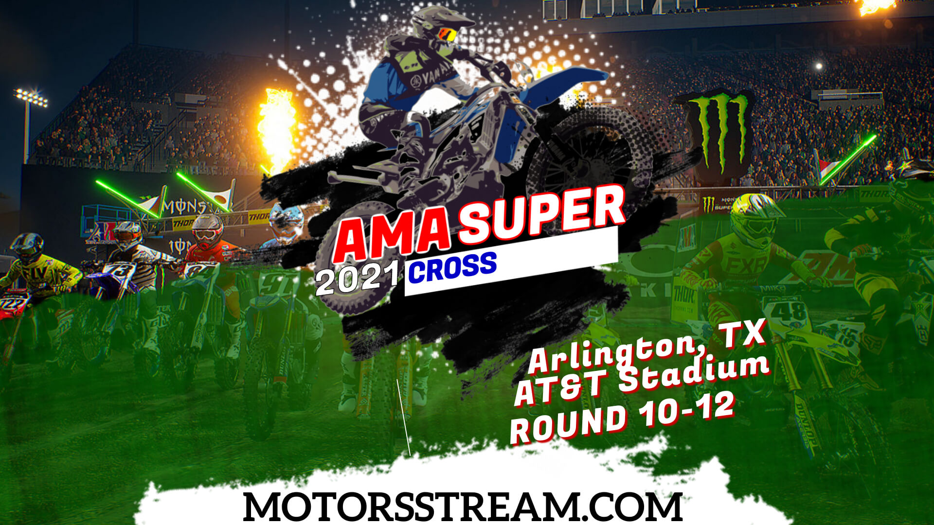 Monster Energy Supercross Arlington Live Stream