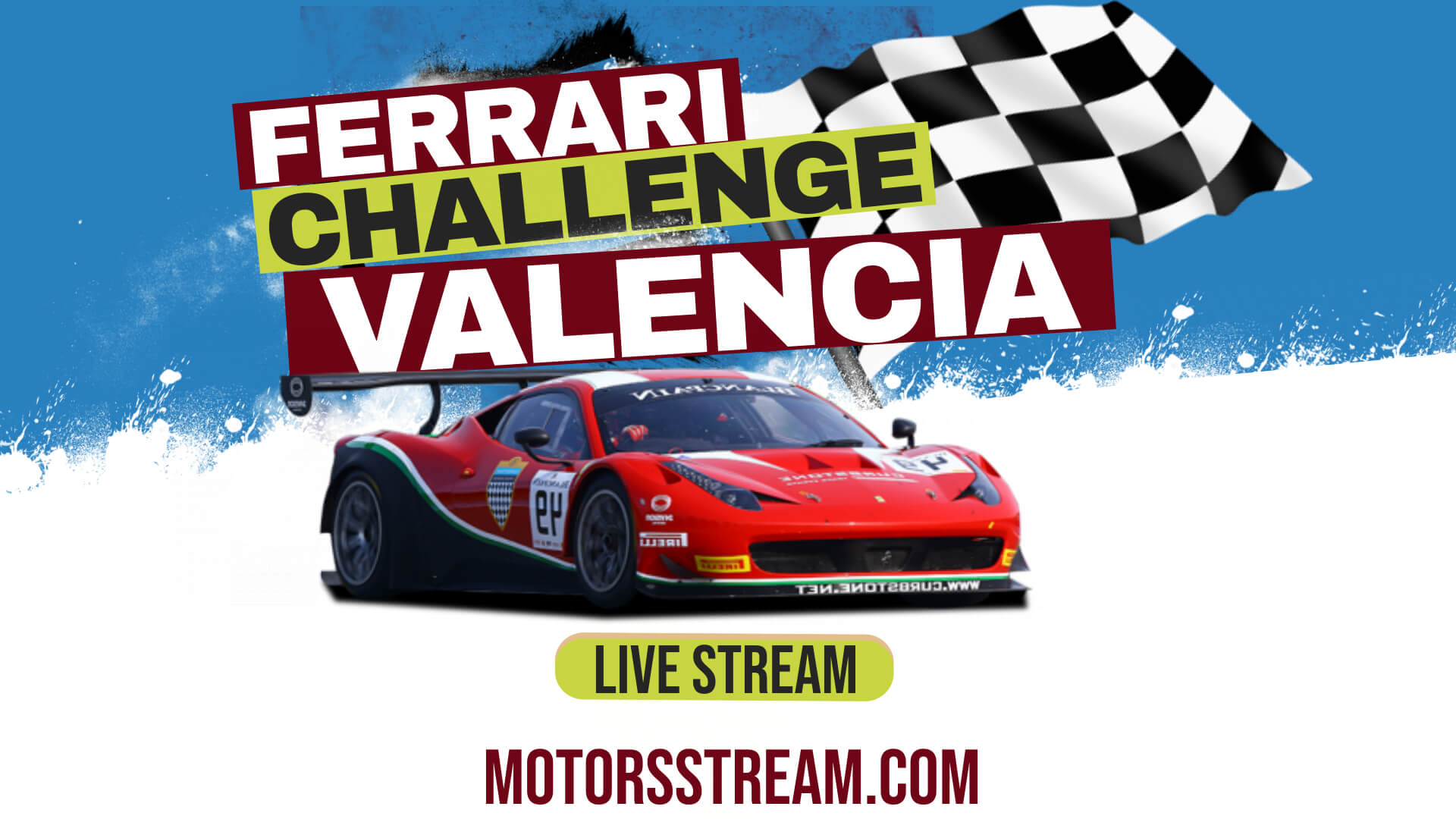 Valencia Ferrari Challenge Europe Live Stream