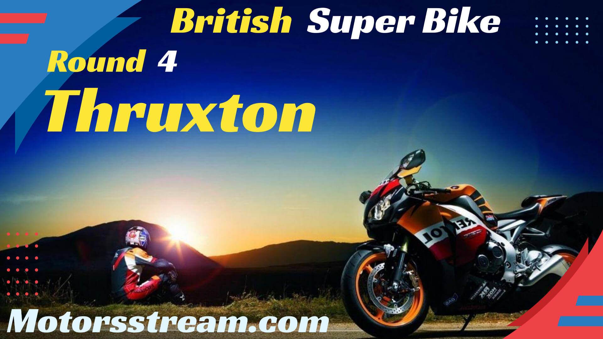 Thruxton Round 4 British Superbike Live Stream