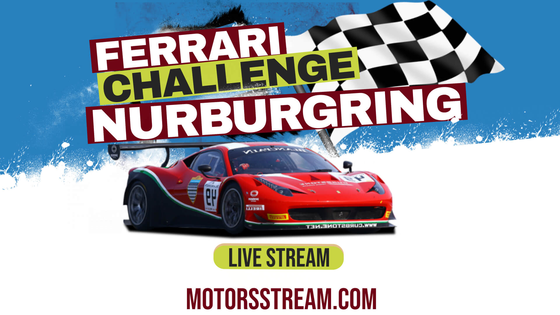 Nurburgring Ferrari Challenge Live Stream