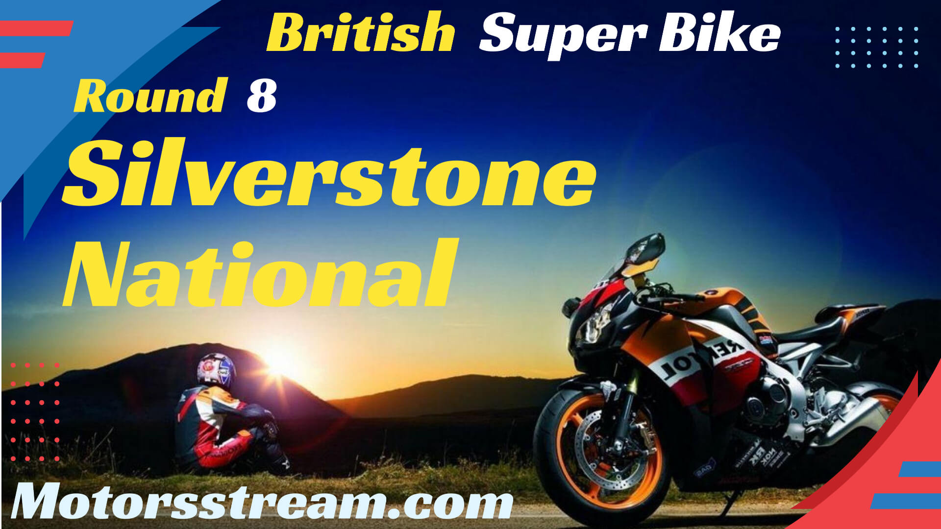Silverstone National British SBK Live Stream