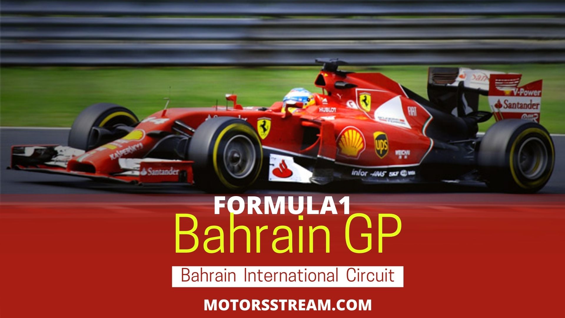 Bahrain Grand Prix Live Stream Formula 1