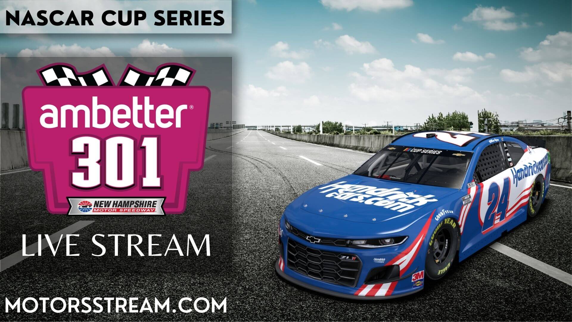 Ambetter 301 Live Stream | NASCAR Cup 2022
