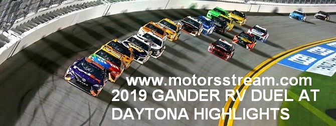 2019 GANDER RV DUEL AT DAYTONA HIGHLIGHTS