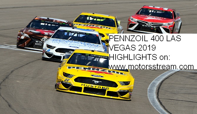 NASCAR Cup Pennzoil 400 Las Vegas 2019
