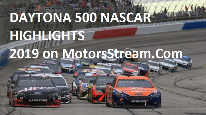 NASCAR Daytona 500 Highlights 2019  MotorSports Stream