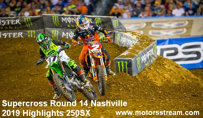 Supercross Round 14 Nashville 2019 Highlights 250SX