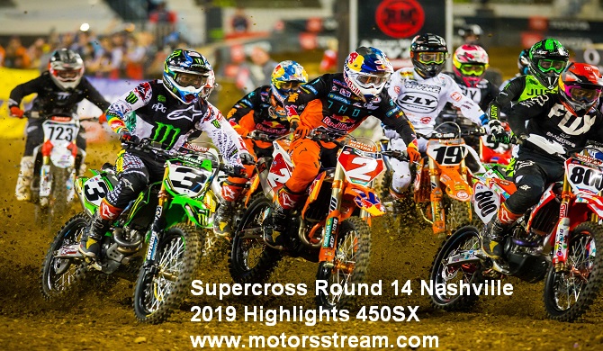 Supercross Round 14 Nashville 2019 Highlights 450SX