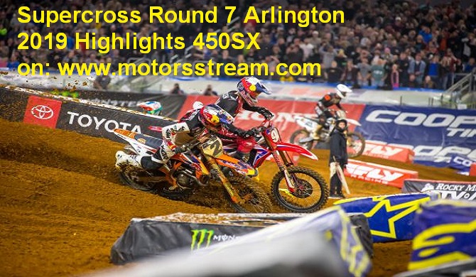 Supercross Round 7 Arlington 2019 Highlights 450SX