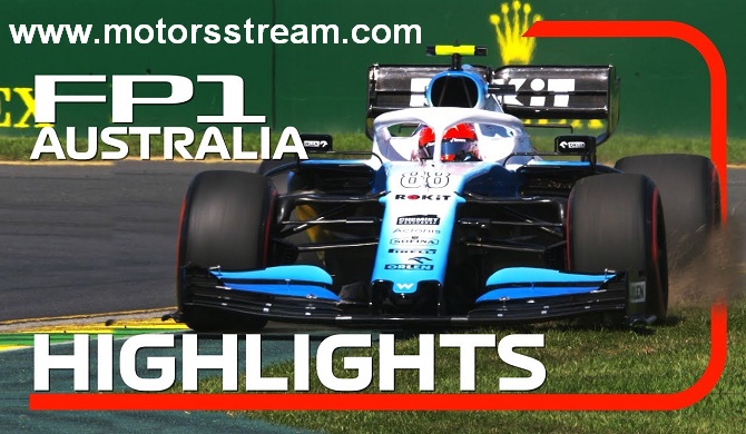 2019 Australian Grand Prix FP1 Highlights