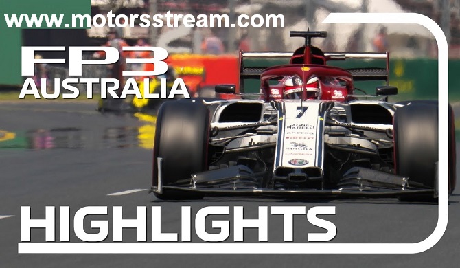 2019 Australian Grand Prix FP3 Highlights